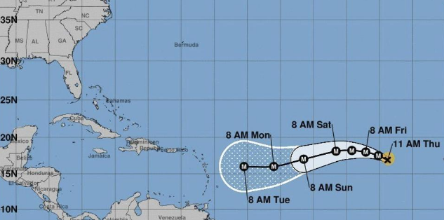 Huracán Irma gana intensidad