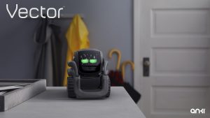 vector robot ojos expresiones